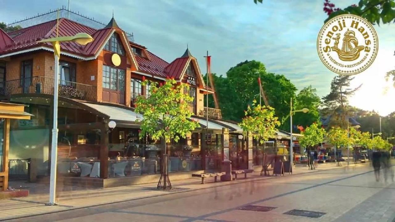 Senoji Hansa Hotel Palanga Ngoại thất bức ảnh